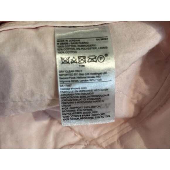 BANANA REPUBLIC Women’s Light Pink Eyelet shorts size 2 - Picture 5 of 11